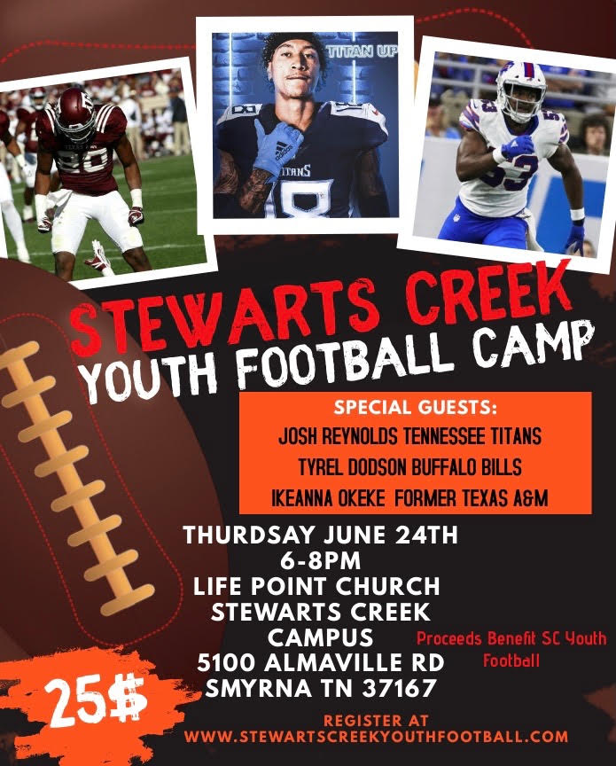 Youth Football Clinic Signup